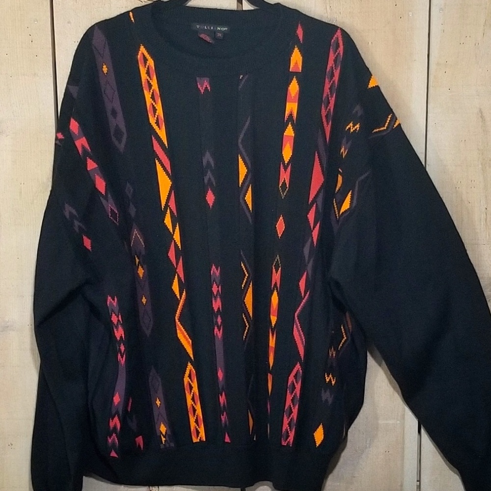 Men's Wool Sweater Tulliano Size 2X